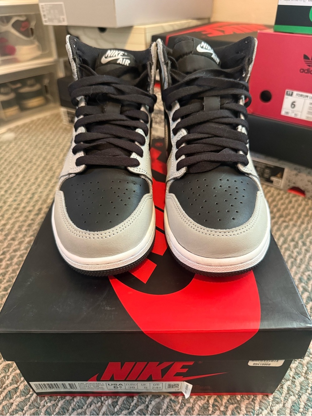 Jordan Men’s High-Top Sneakers - Black & Gray